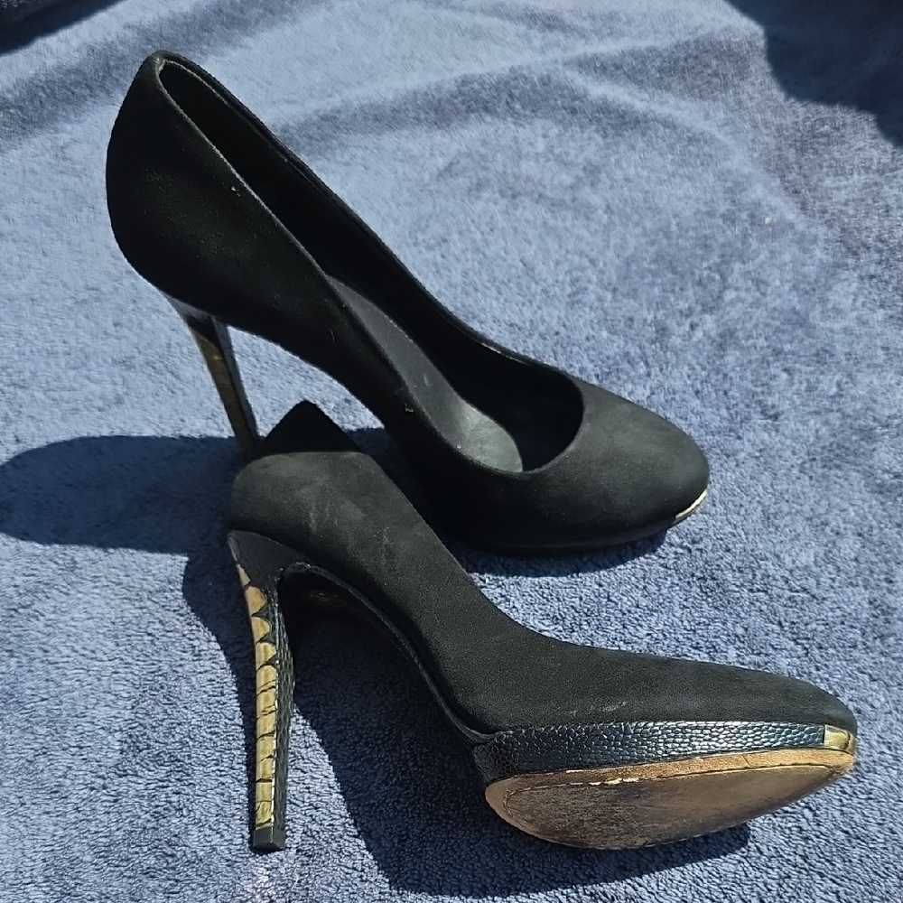 Brian Atwood Black High Heels